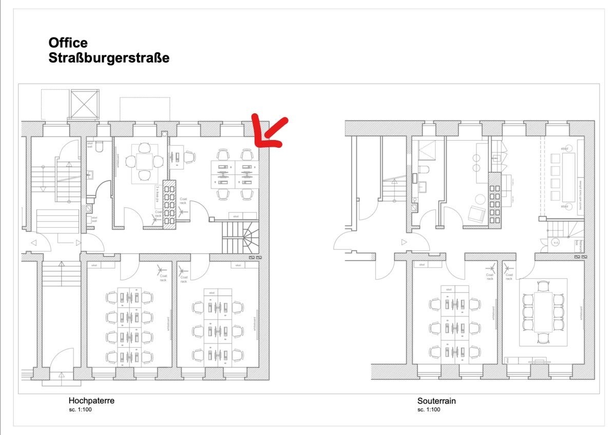 Office GFzA Straßburger Straße  in Berlin, Prenzlauer Berg