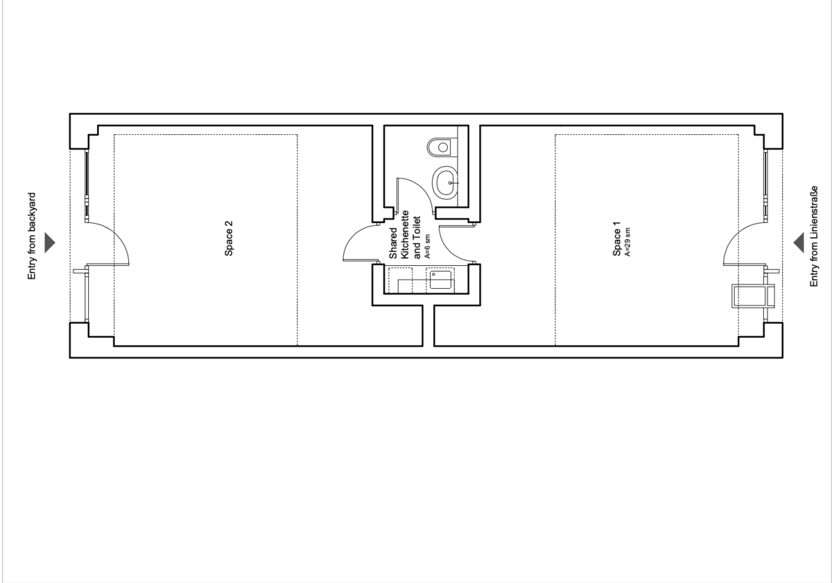 Büro 9dT6 Linienstraße 214 in Berlin, Mitte