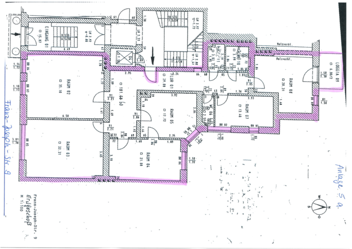 Büro Pmen Franz-Joseph Straße 9 in Munich, Schwabing