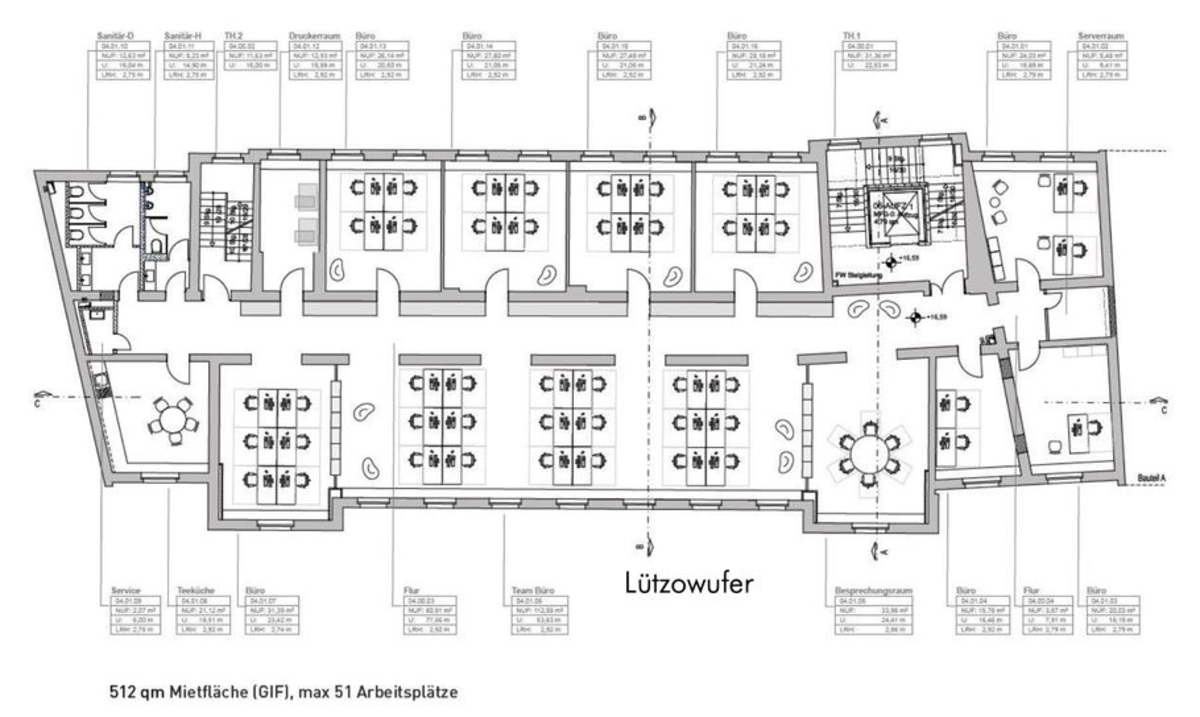 Office 54A4 Lützowufer 6 in Berlin, Mitte